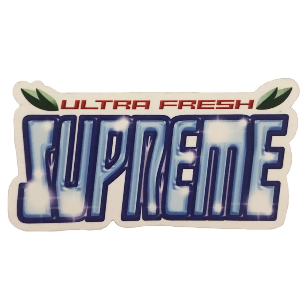 Supreme Ultra Fresh box logo sticker